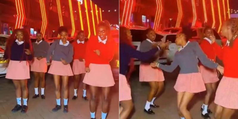 File images from the viral video.